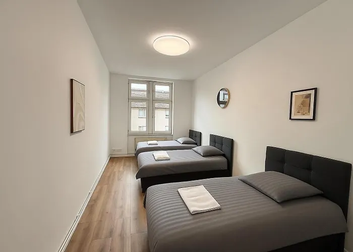 Appartement Frankfurt Messe 6 Betten *